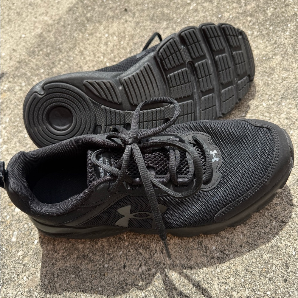 Under Armour Black Athletic Shoes